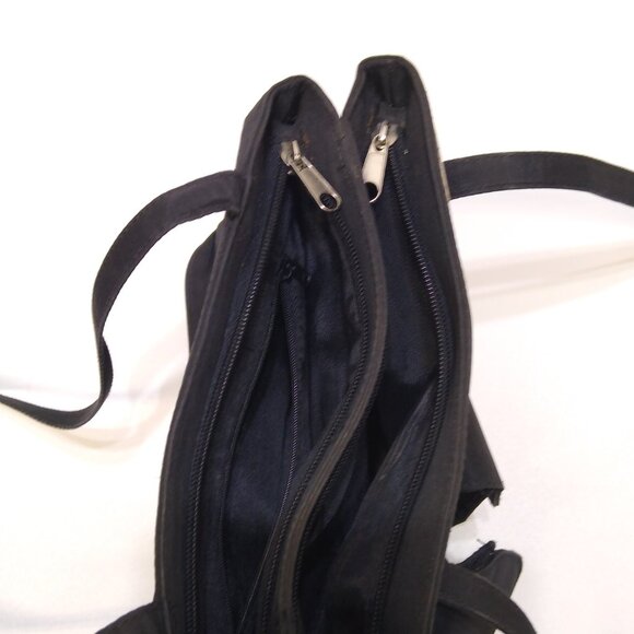Nine West Multiple Compartment Double Strap Shoulder Tote Bag Zipper Closure - Picture 4 of 6